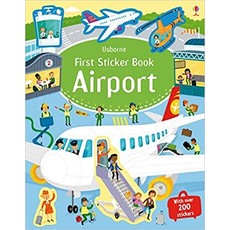 USBORNE AIRPORT FIRST STICKER BOOK*