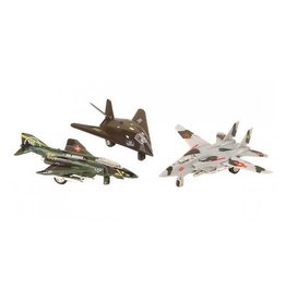 MASTER TOY MILITARY JET WITH LIGHT AND SOUND DIE CAST