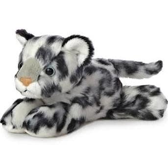 SNOW LEOPARD MINI FLOPSIE