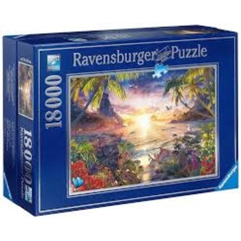 RAVENSBURGER USA PARADISE SUNSET 18000 PIECE PUZZLE