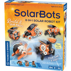 THAMES & KOSMOS SOLARBOTS: 8 IN 1 SOLAR ROBOT KIT