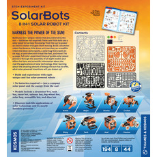 THAMES & KOSMOS SOLARBOTS: 8 IN 1 SOLAR ROBOT KIT