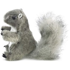 FOLKMANIS INC MINI GRAY SQUIRREL FINGER PUPPET