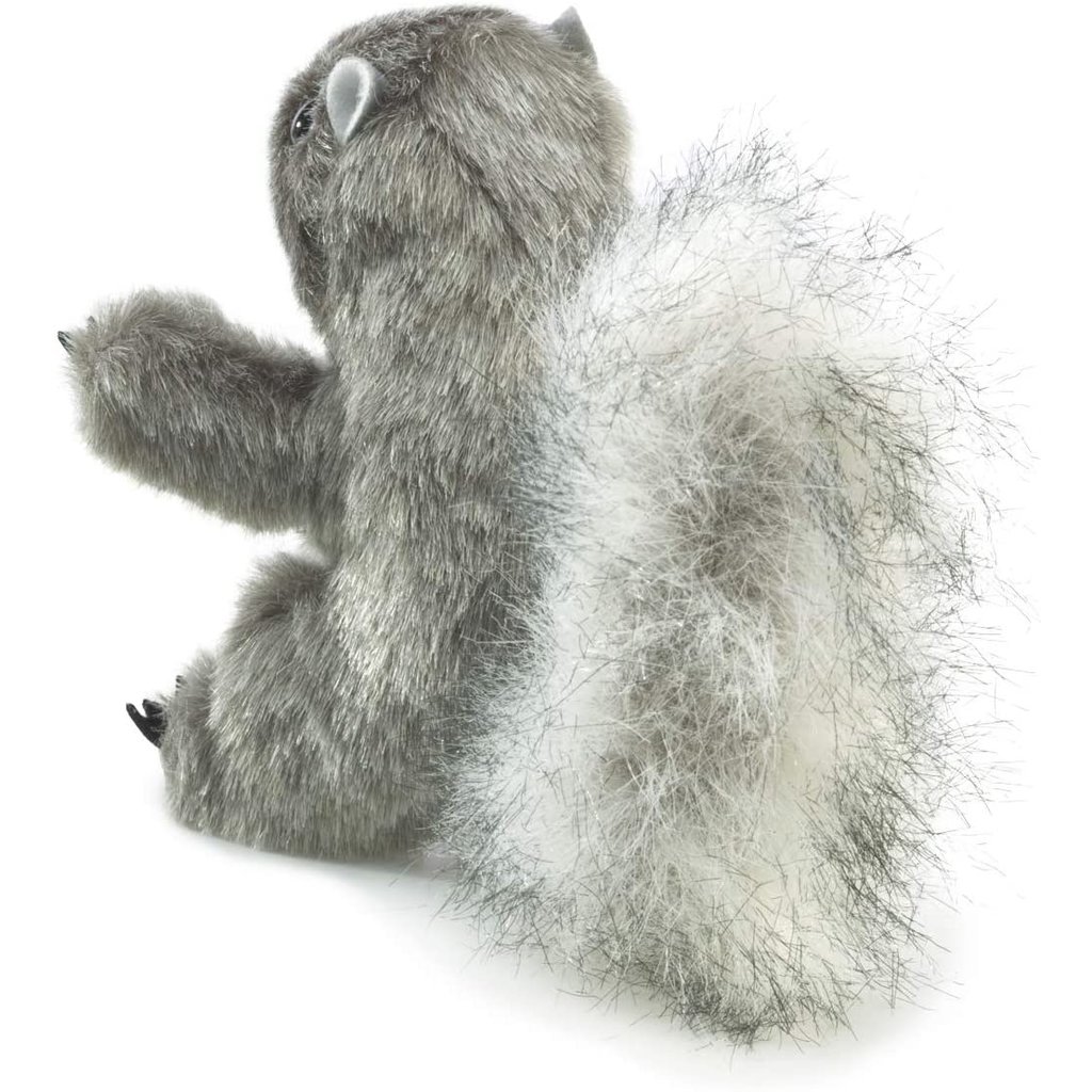 FOLKMANIS INC MINI GRAY SQUIRREL FINGER PUPPET