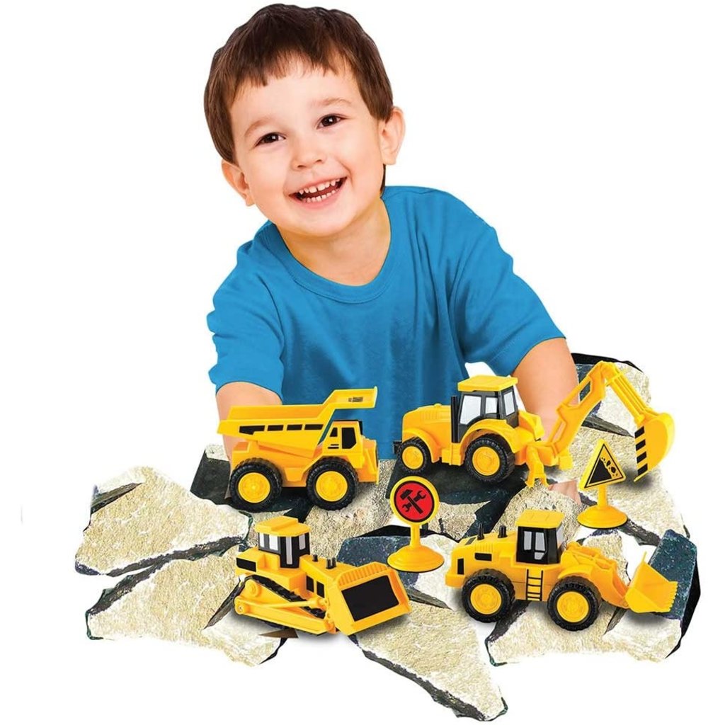 KID GALAXY MINI CONSTRUCTION VEHICLES