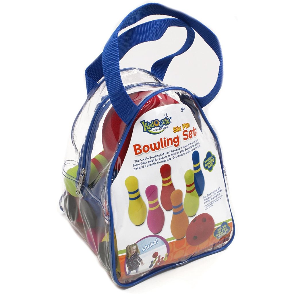 KIDOOZIE SIX PIN BOWLING SET