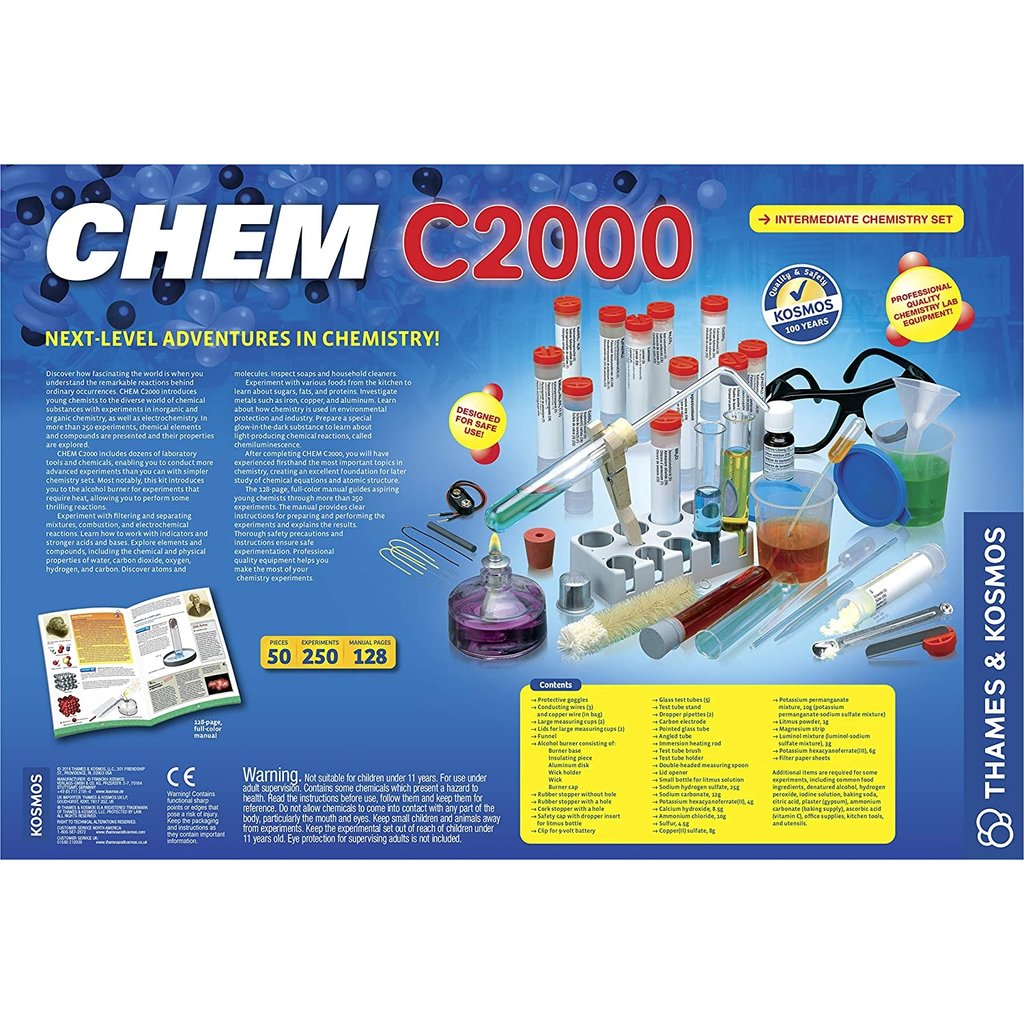 THAMES & KOSMOS CHEM C2000 CHEMISTRY SET