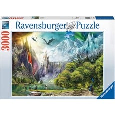 RAVENSBURGER USA REIGN OF DRAGONS 3000 PIECE PUZZLE