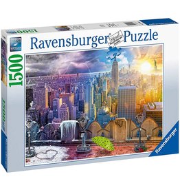 RAVENSBURGER USA SEASONS OF NEW YORK 1500 PIECE PUZZLE