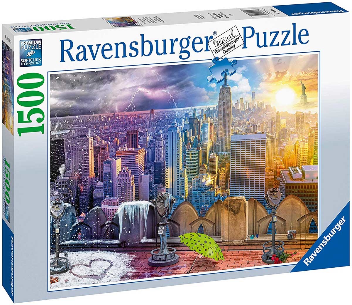 SEASONS OF NEW YORK 1500 PUZZLE - THE TOY STORE