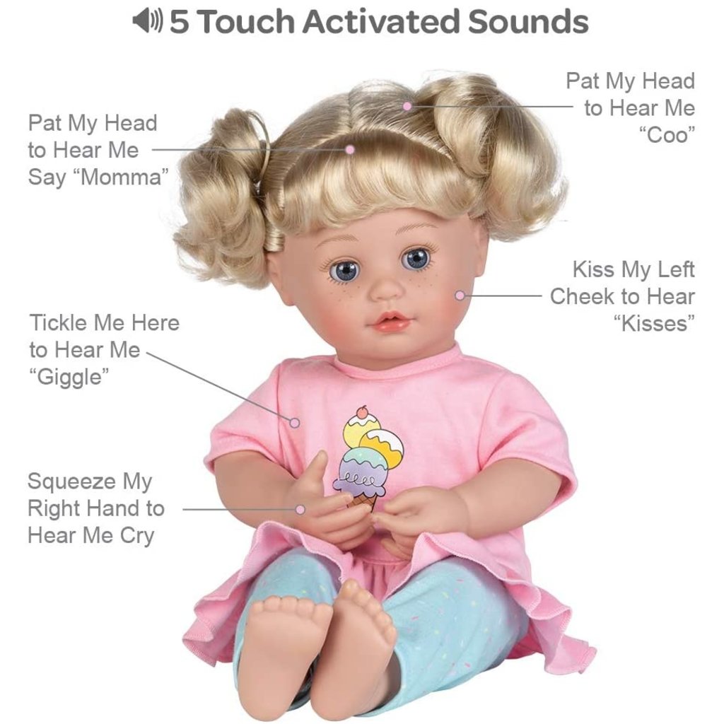 ADORA CUDDLE & COO INTERACTIVE TALKING DOLL