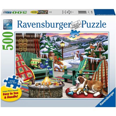 RAVENSBURGER USA APRÈS ALL DAY 500 PIECE PUZZLE