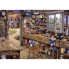 RAVENSBURGER USA DAD'S SHED 500 PIECE PUZZLE