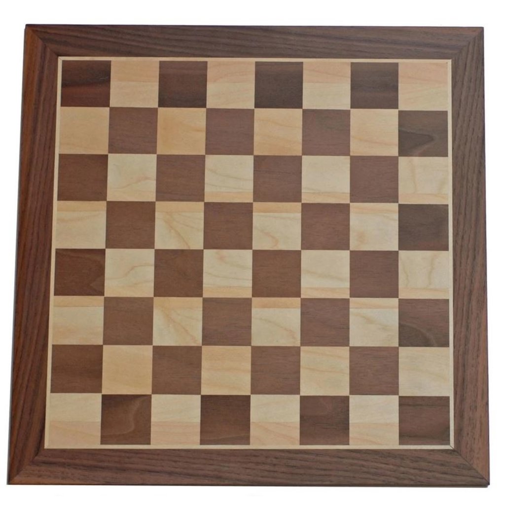 WOOD EXPRESSIONS CLASSIC WOOD CHESS BOARD