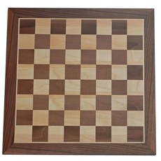 WOOD EXPRESSIONS CLASSIC WOOD CHESS BOARD