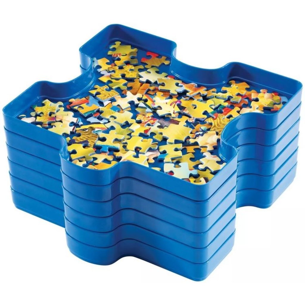 Ravensburger Blue Stackable Sort & Go Jigsaw Puzzle Accessory 6