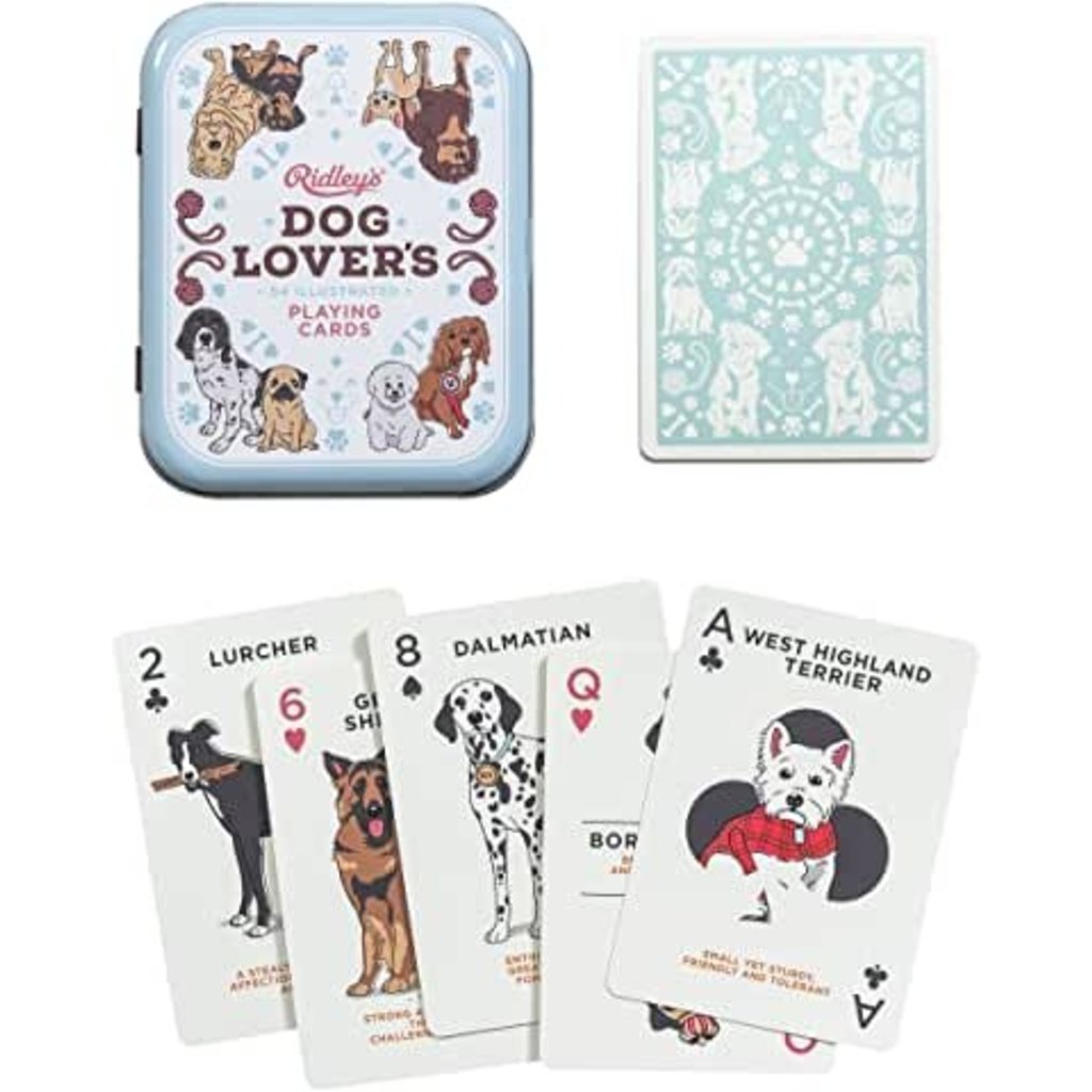 DOG LOVER PLAYING CARDS