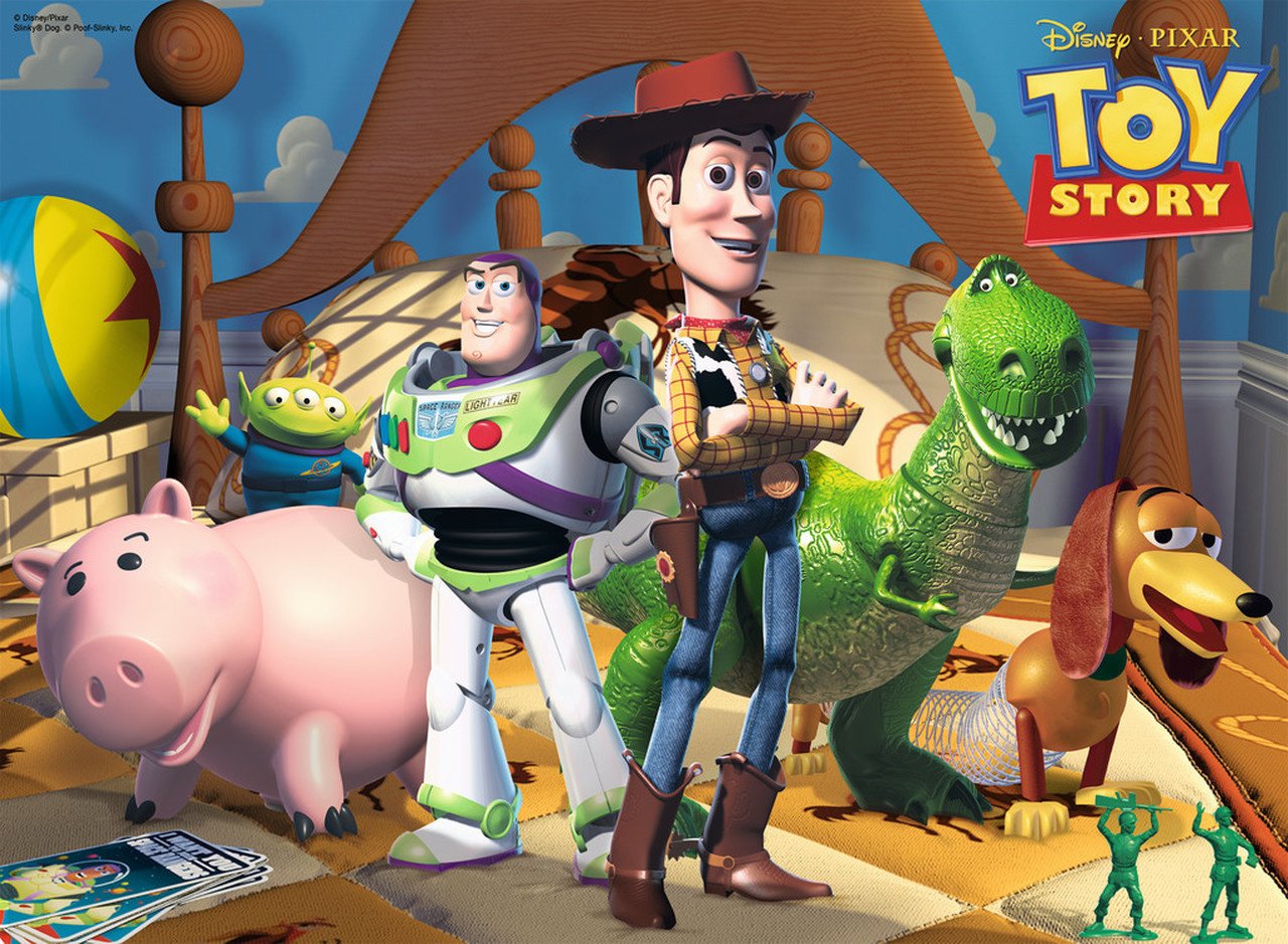 Toy Story disney 2 puzzles de 100 pièces pour enfant