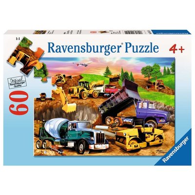 RAVENSBURGER USA CONSTRUCTION CROWD 60 PIECE PUZZLE