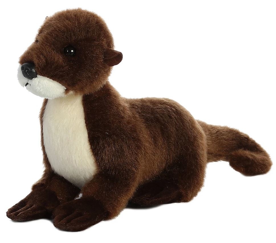 SLIDDY RIVER OTTER MINI FLOPSIE