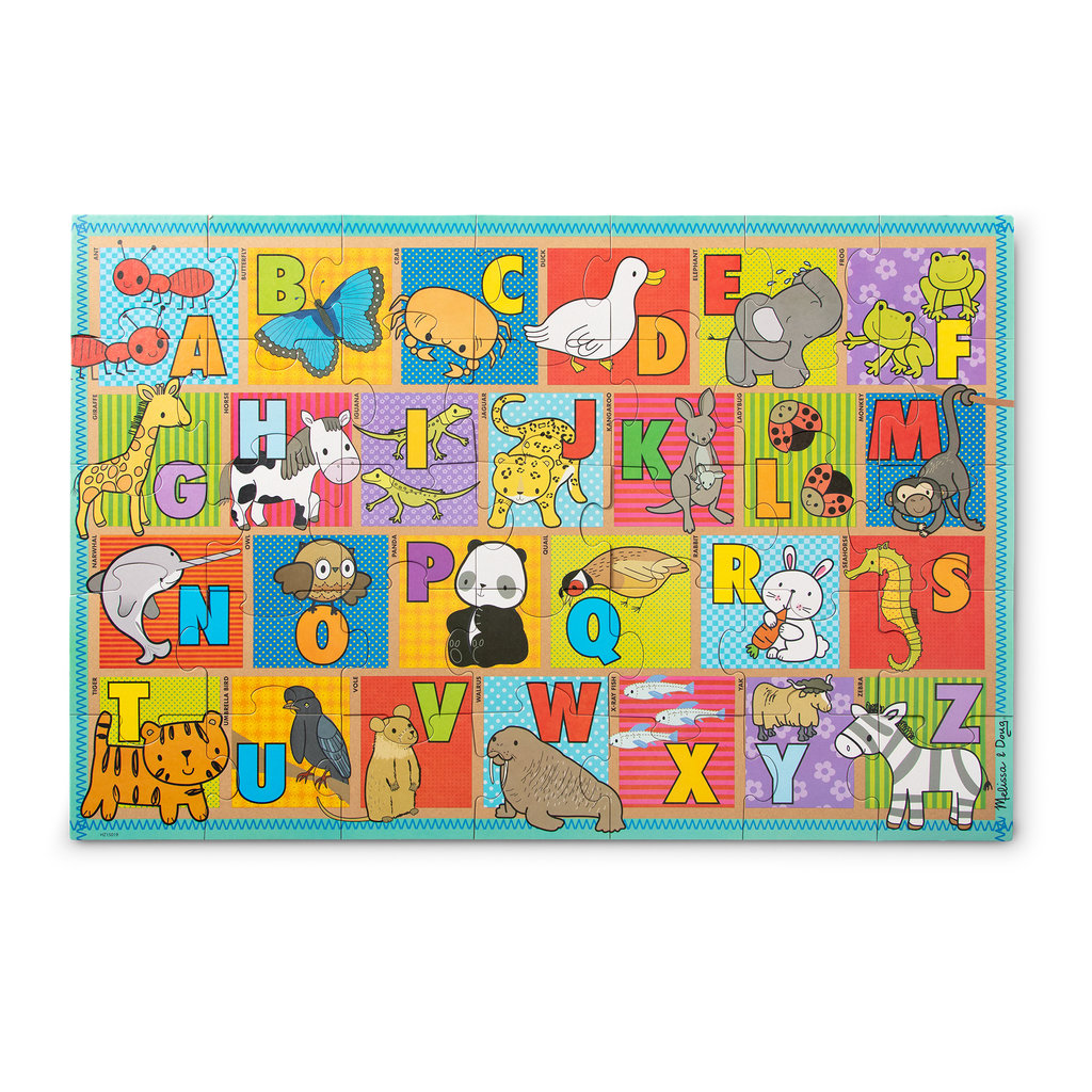 MELISSA AND DOUG ABC ANIMALS 35 PIECE FLOOR PUZZLE