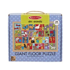 MELISSA AND DOUG ABC ANIMALS 35 PIECE FLOOR PUZZLE