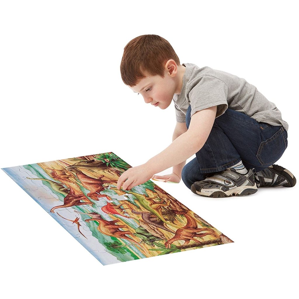 MELISSA AND DOUG DINOSAURS FLOOR PUZZLE (48 PIECE)