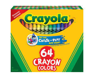 Crayola - Crayola, Crayon Colors, Nontoxic (64 count), Shop