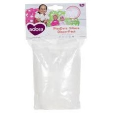 ADORA 3 PACK OF DIAPERS