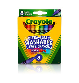 CRAYOLA CRAYOLA CRAYONS 8 LARGE