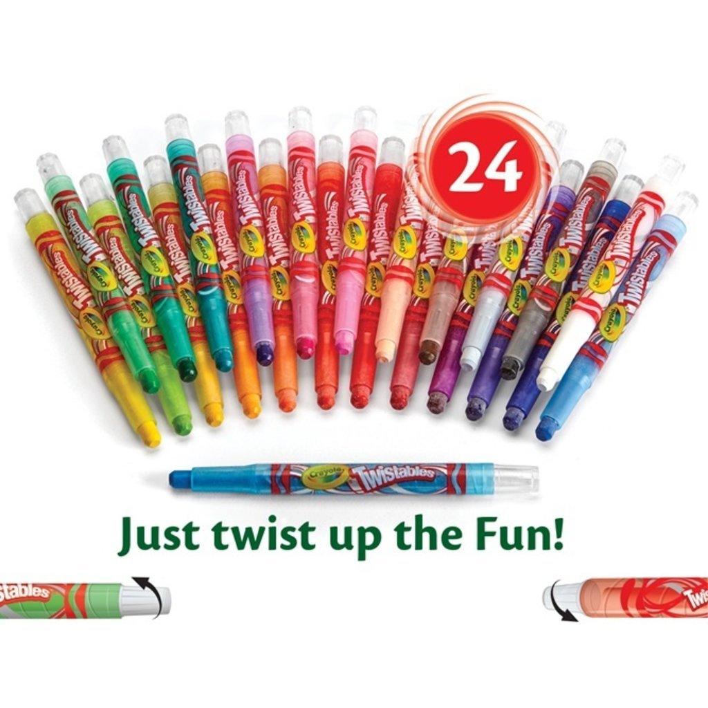 Multi-colored Wipe Off Crayons - The Toyworks