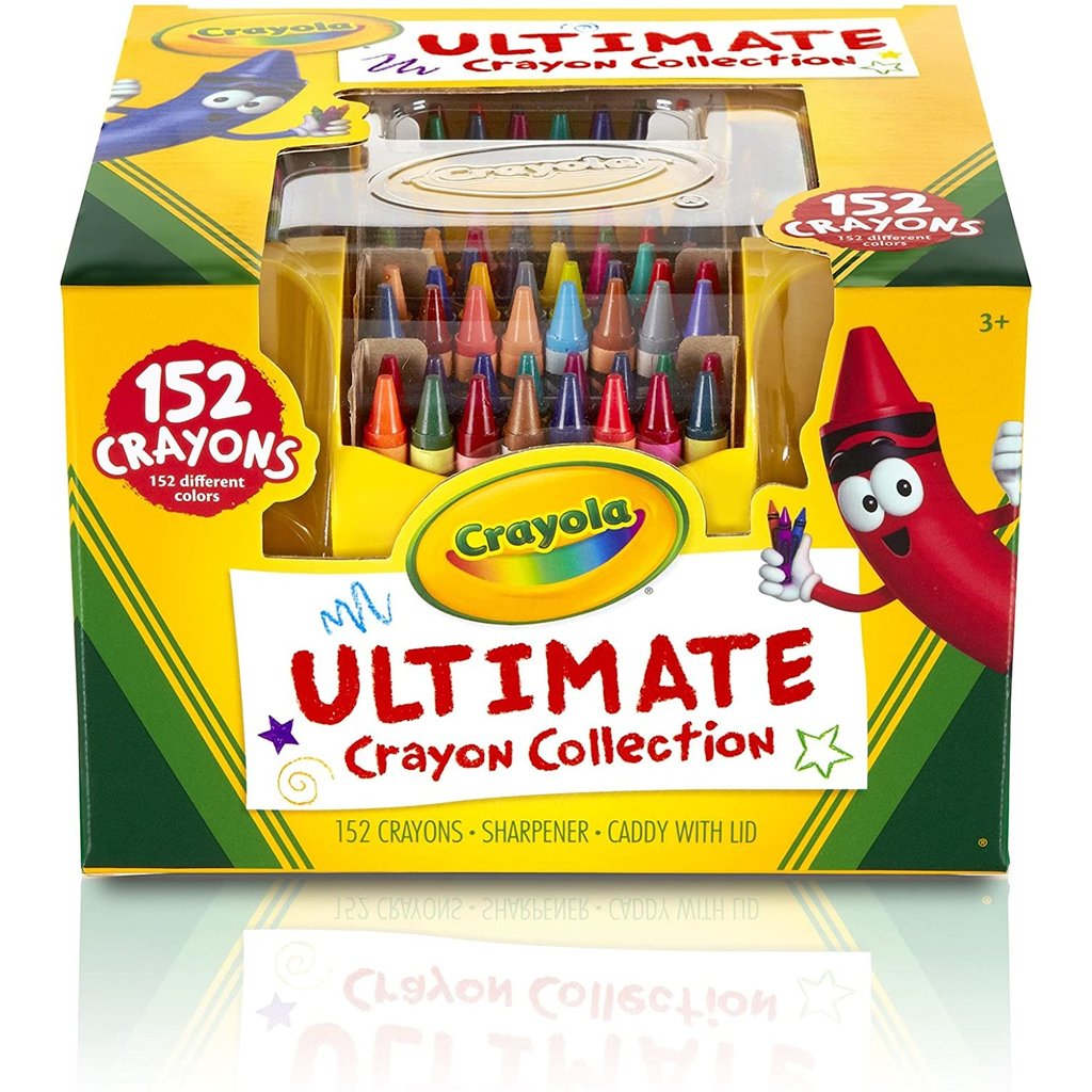 Wash-Off Crayon - Water Soluble Crayon - Removable Crayon | Carmel Black / Box of 12