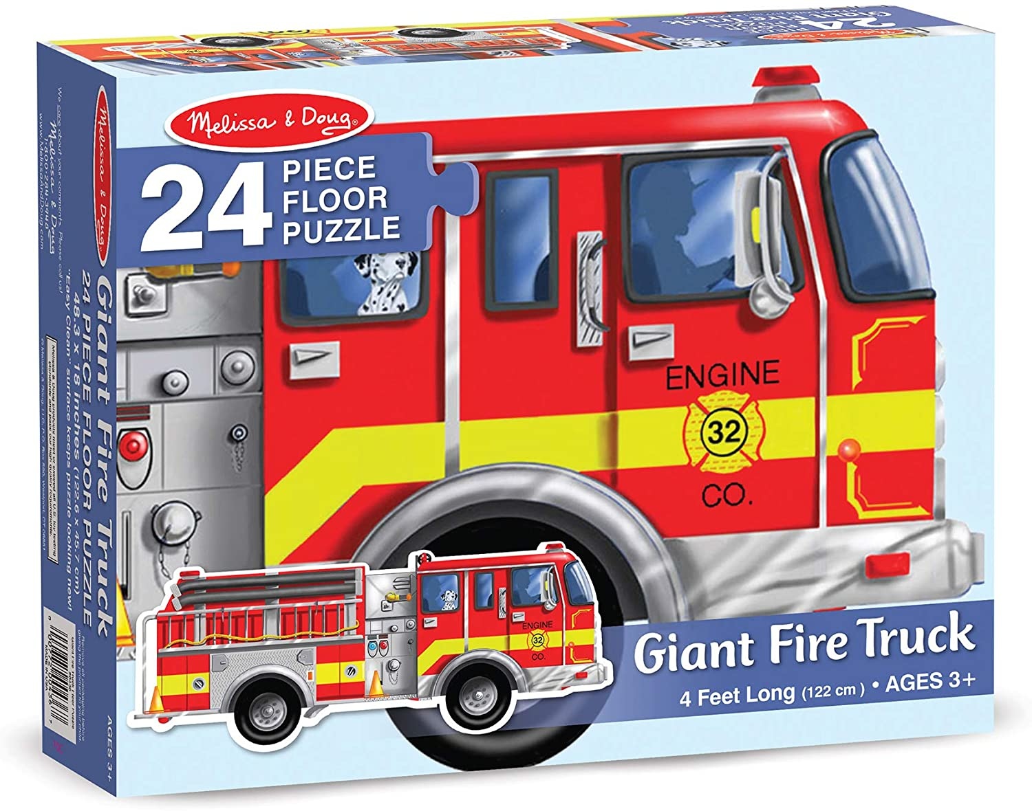 melissa and doug fire truck sound puzzle