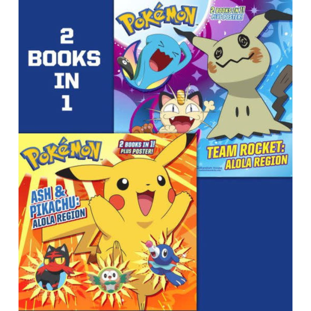 RANDOM HOUSE POKEMON ASH & PIKACHU/TEAM ROCKET