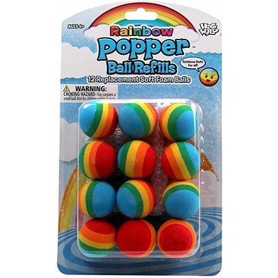 HOG WILD POPPER REFILLS RAINBOW