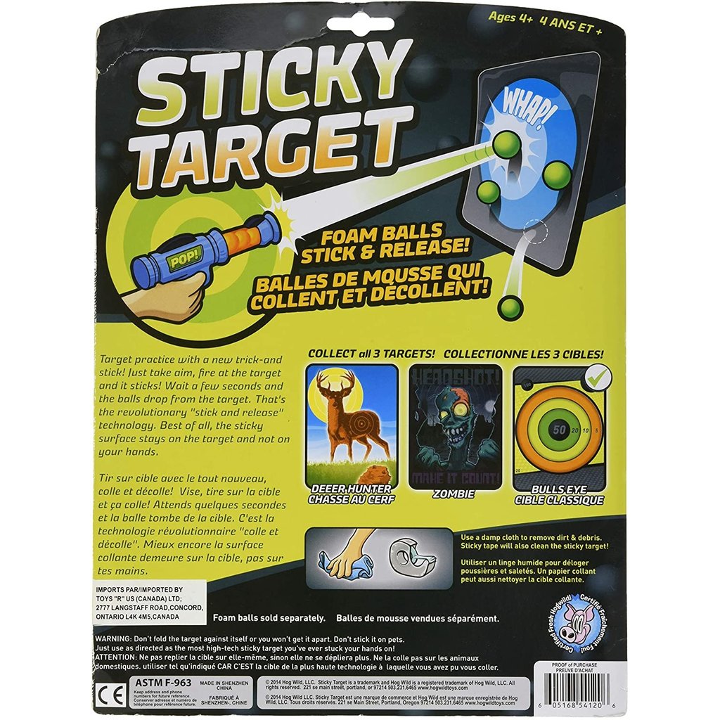 HOG WILD STICKY TARGET