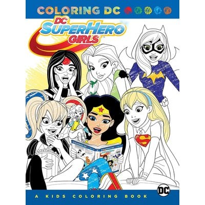 RANDOM HOUSE DC SUPER HERO GIRLS KIDS COLORING