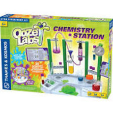 THAMES & KOSMOS OOZE LABS CHEMISTRY STATION