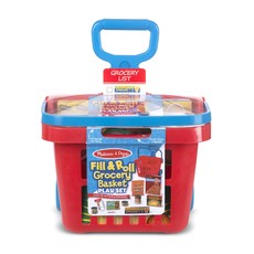 MELISSA AND DOUG FILL & ROLL GROCERY BASKET