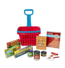 MELISSA AND DOUG FILL & ROLL GROCERY BASKET