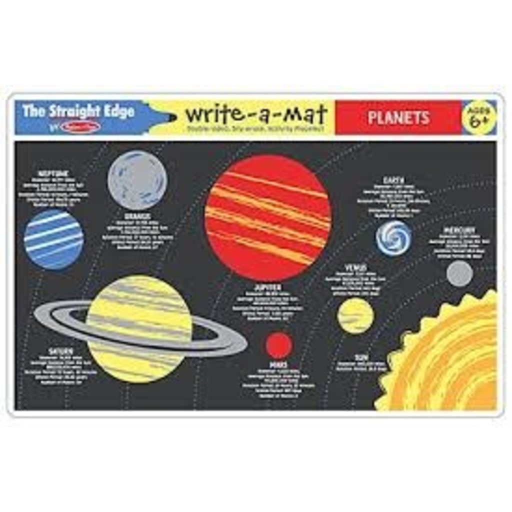 MELISSA AND DOUG GEOGRAPHY PLACEMAT*