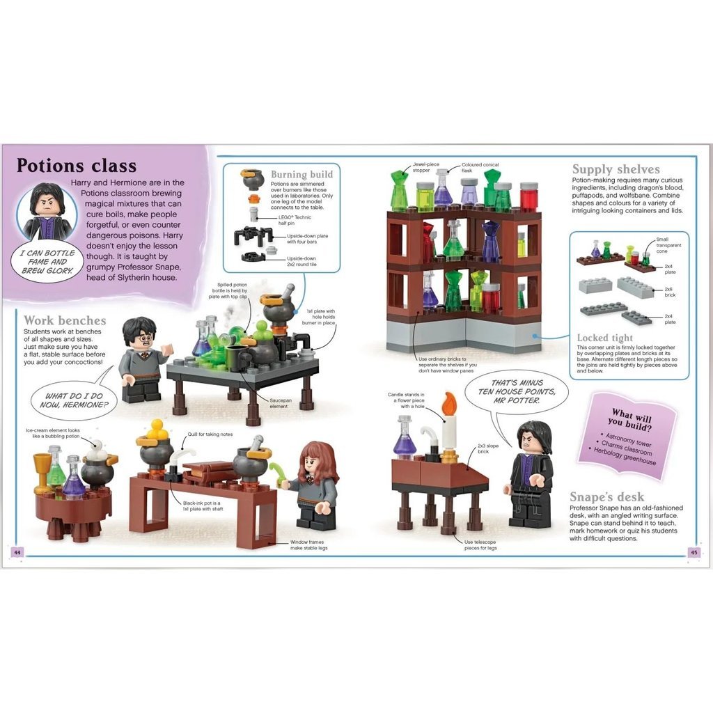 DK PUBLISHING LEGO HARRY POTTER BUILD YOUR OWN ADVENTURE