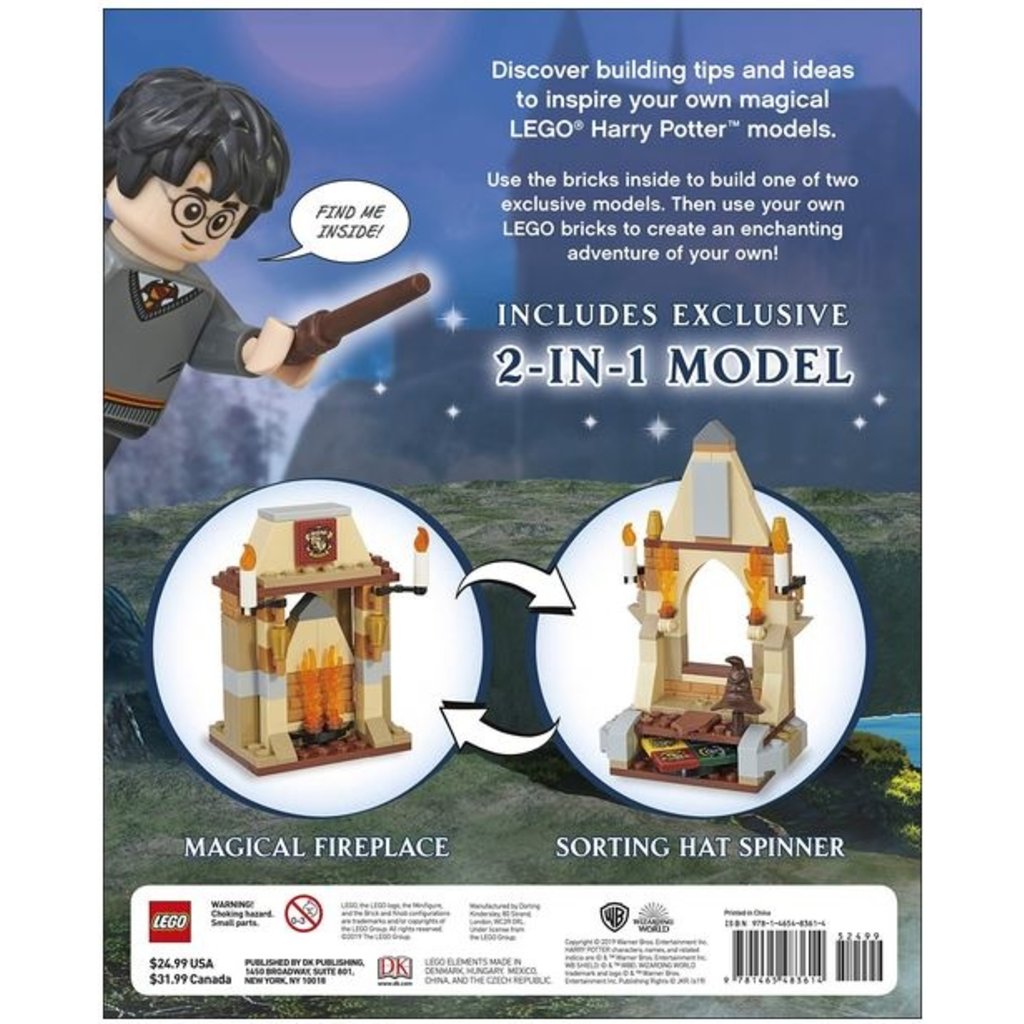 DK PUBLISHING LEGO HARRY POTTER BUILD YOUR OWN ADVENTURE