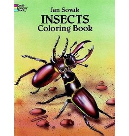 DOVER PUBLICATIONS ANIMAL COLORING BOOKS INSECTS