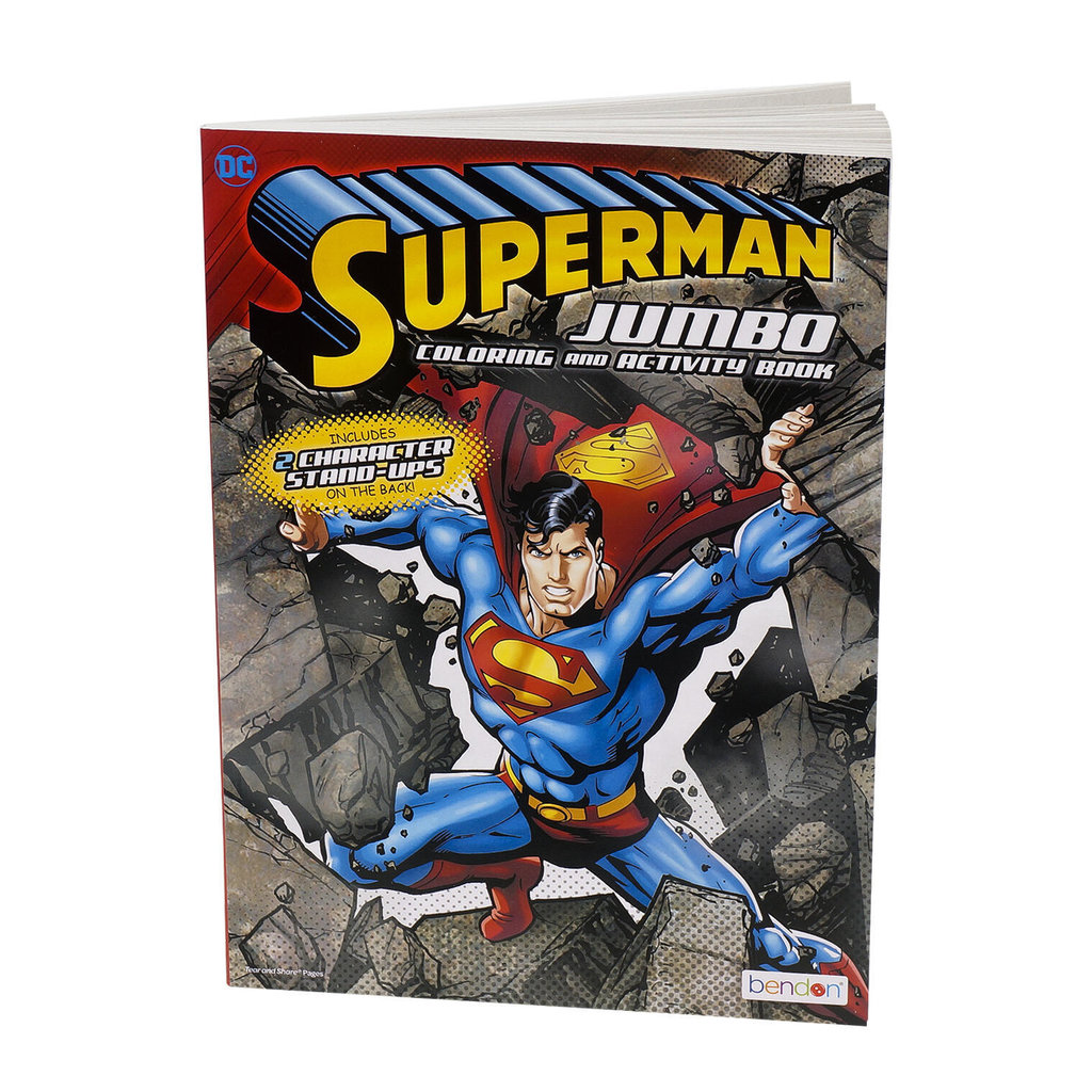 MASTER TOY HERO INSPIRED COLORING BOOKS SUPERMAN*