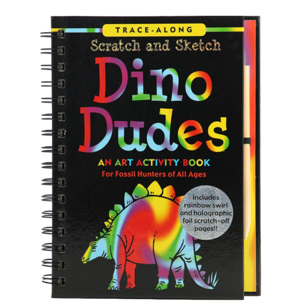 Scratch and Sketch Dino Dudes: An Art Activity Book for Fossil Hunters of All Ages [Book]