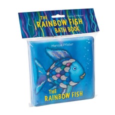 SIMON AND SCHUSTER RAINBOW FISH BATH BOOK PFISTER