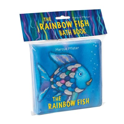 SIMON AND SCHUSTER RAINBOW FISH BATH BOOK PFISTER