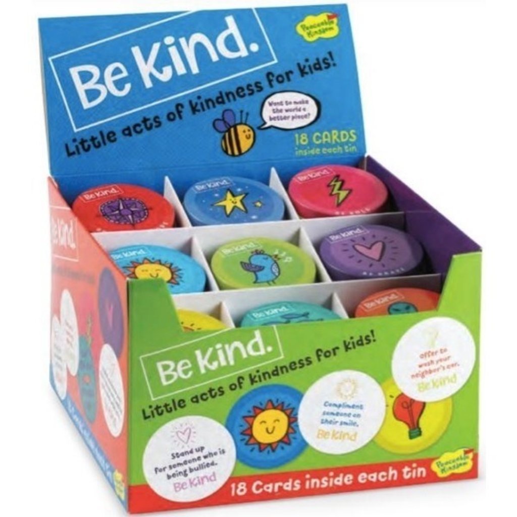 PEACEABLE KINGDOM BE KIND TIN