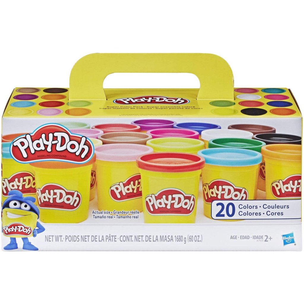 Play-Doh Super Color Kit, 18 Fun Colors, 16 Tools and Accessories -  We-R-Toys